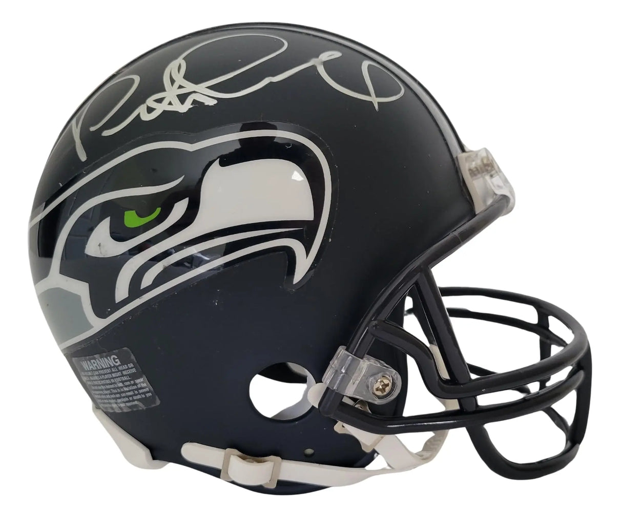 Pete Carroll Signed Seahawks Mini Football Helmet Proof COA. Autographed