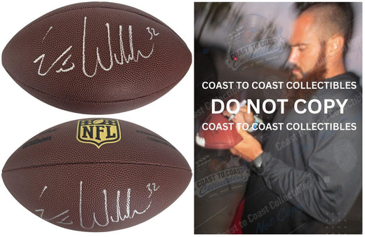 Eric Weddle Signed Duke Football COA Exact Proof Autographed Chargers