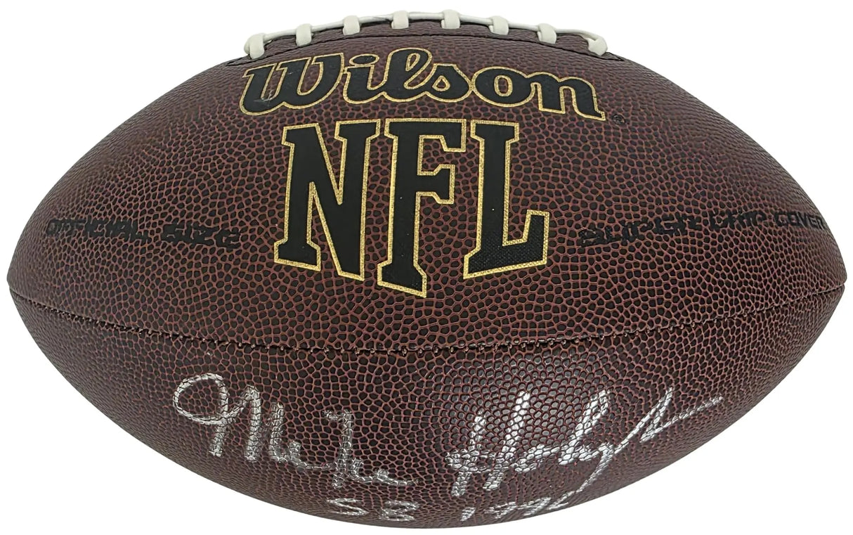Mike Holmgren Signed Football Proof COA Autographed Seahawks Packers