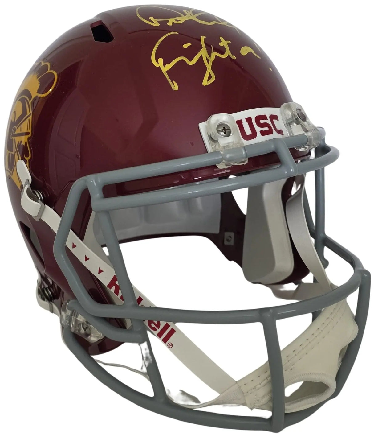 Pete Carroll Signed USC Trojans Full Size Football Helmet COA Proof Autographed USC
