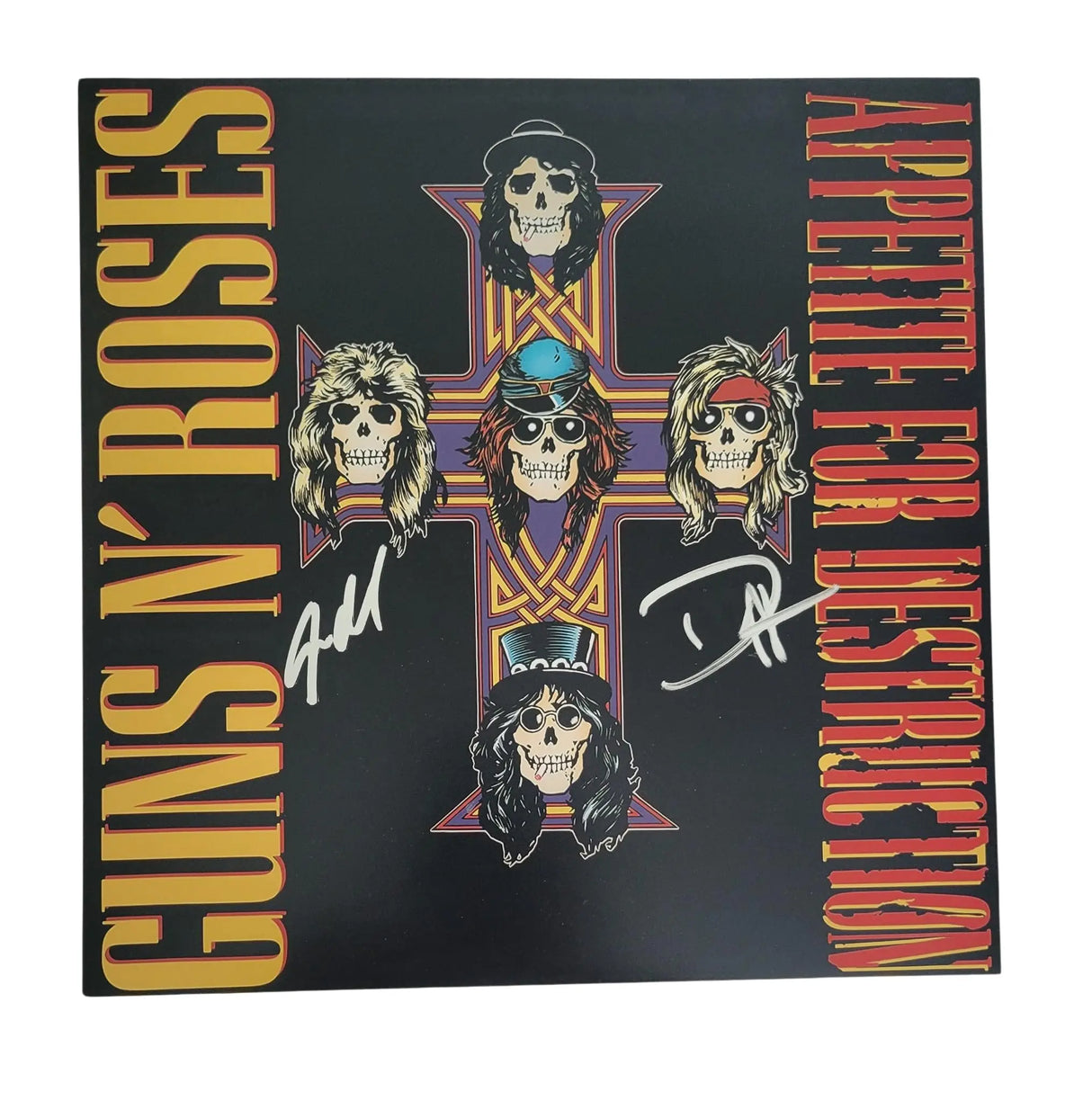 Duff McKagan & Steve Adler Signed Guns N Roses 12x12 Photo COA Proof Autographed