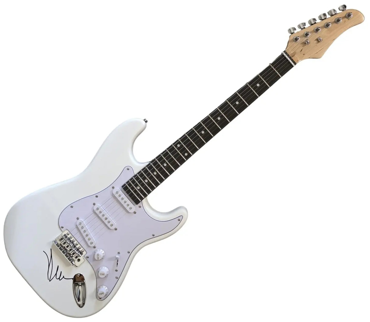 Neal Schon Journey Signed Full Size Electric Guitar COA Exact Proof Autographed