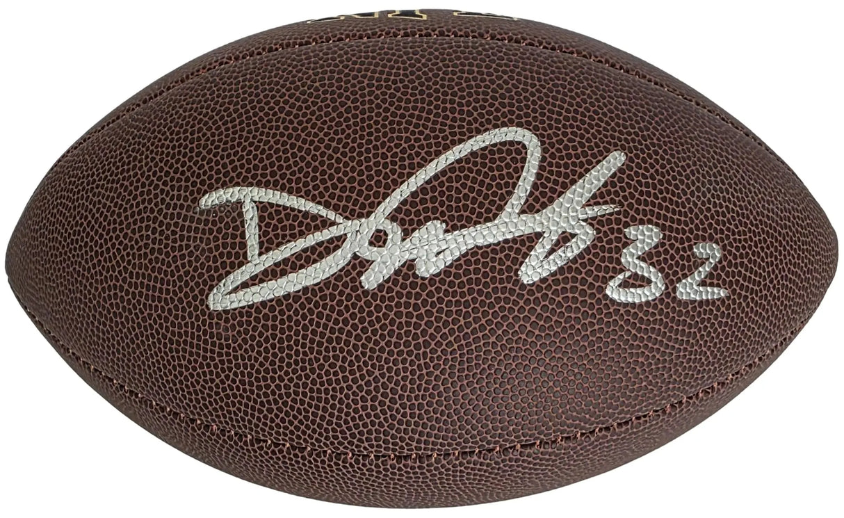 Devin McCourty Signed Football Proof COA Autographed New England Patriots Rutgers