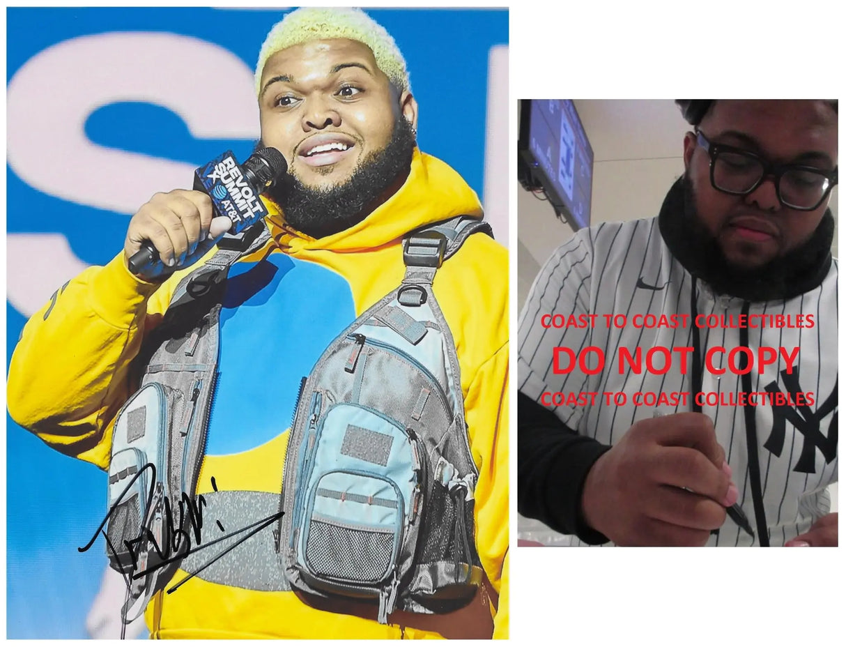 Druski Signed 8x10 Photo COA Proof Autographed,Comedian Actor Stand up Comedy Star