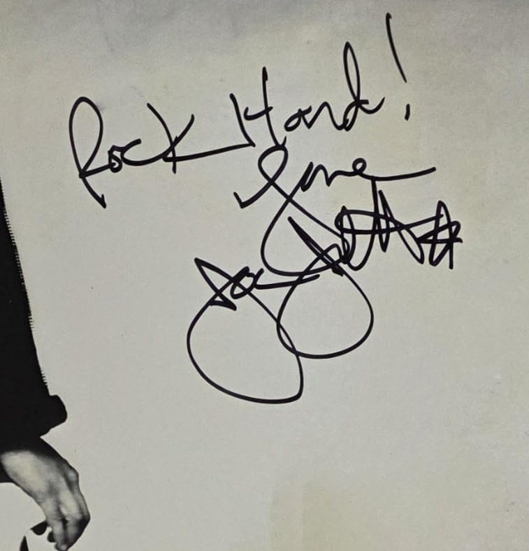 Joan Jett Signed Greatest Hits Album COA Exact Proof Autographed Vinyl Record