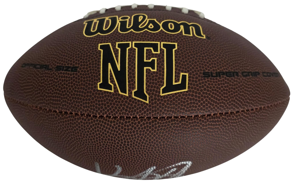 Keenan Allen Signed Football COA Proof Autographed Chicago Bears Cal Bears LA Chargers