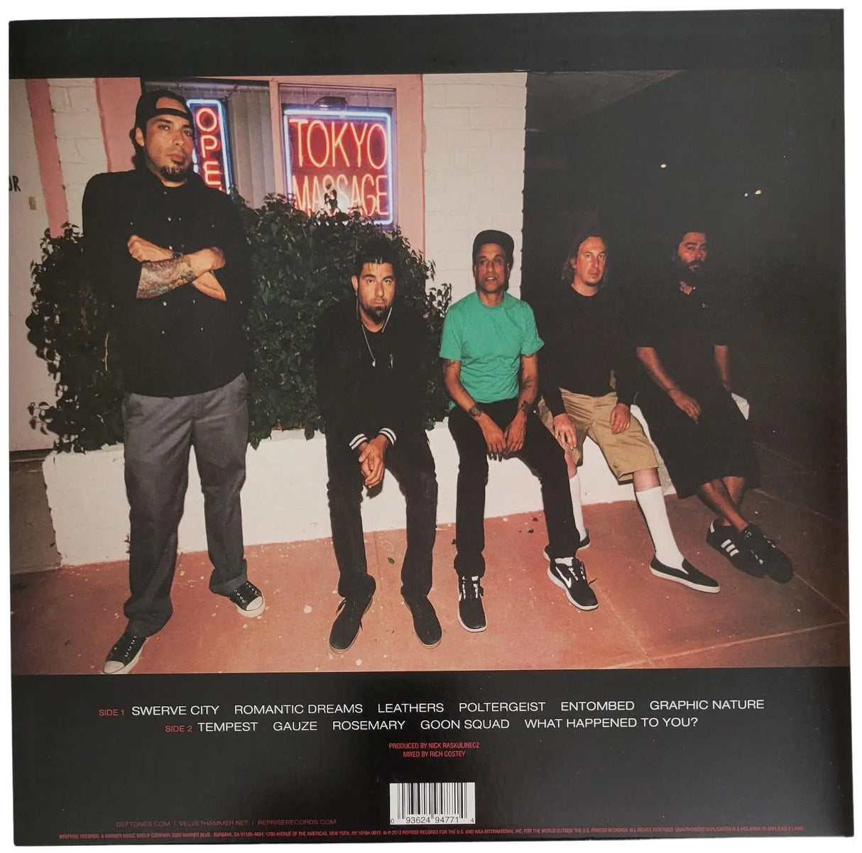 Chino Moreno Signed Deftones Around Koi No Yokan Album Proof Autographed Vinyl Record