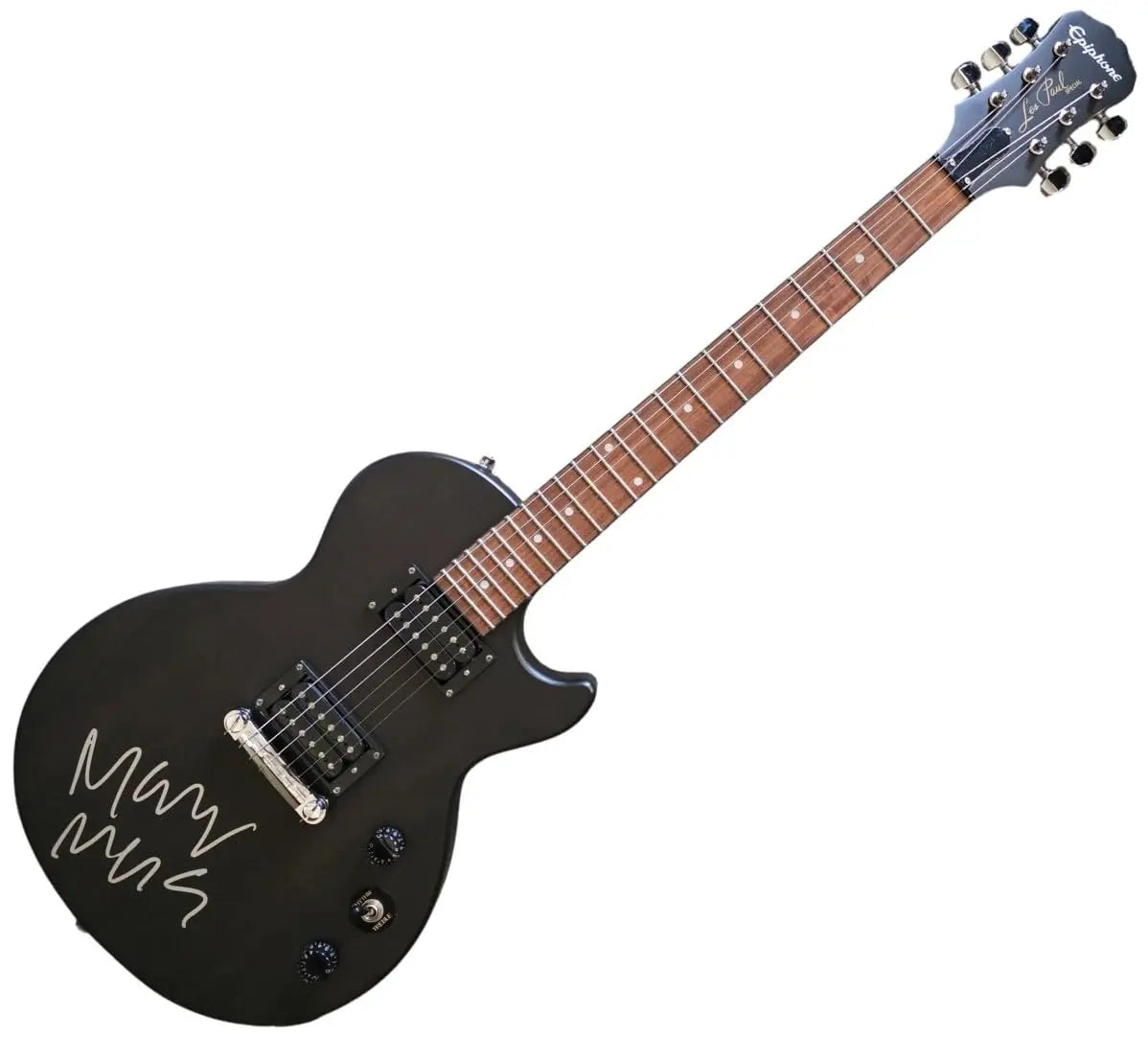 Manson Signed Les Paul Guitar COA Exact Proof Rare Autographed Marilyn Manson