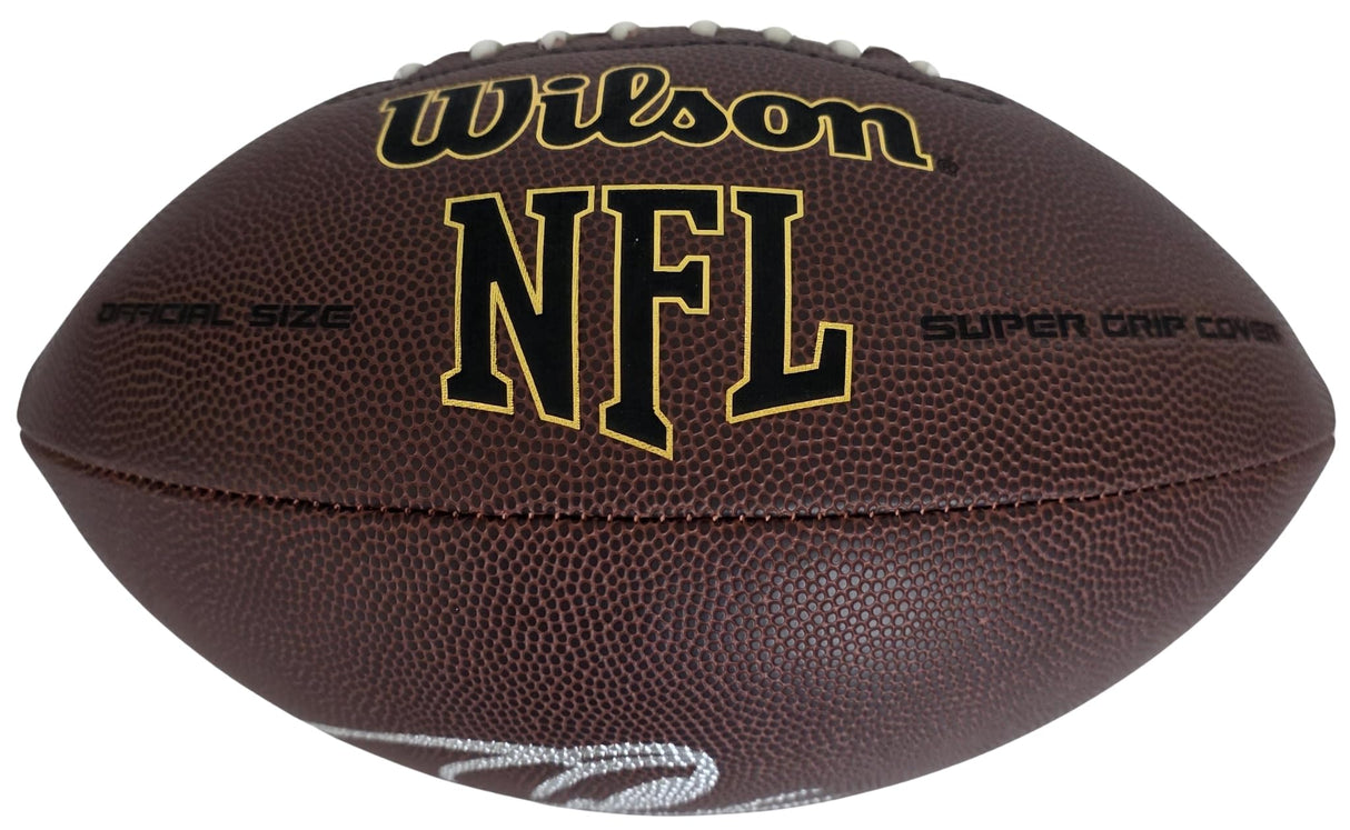 Odell Beckham Jr Signed Football COA Proof Autographed New York Giants LSU Tiger