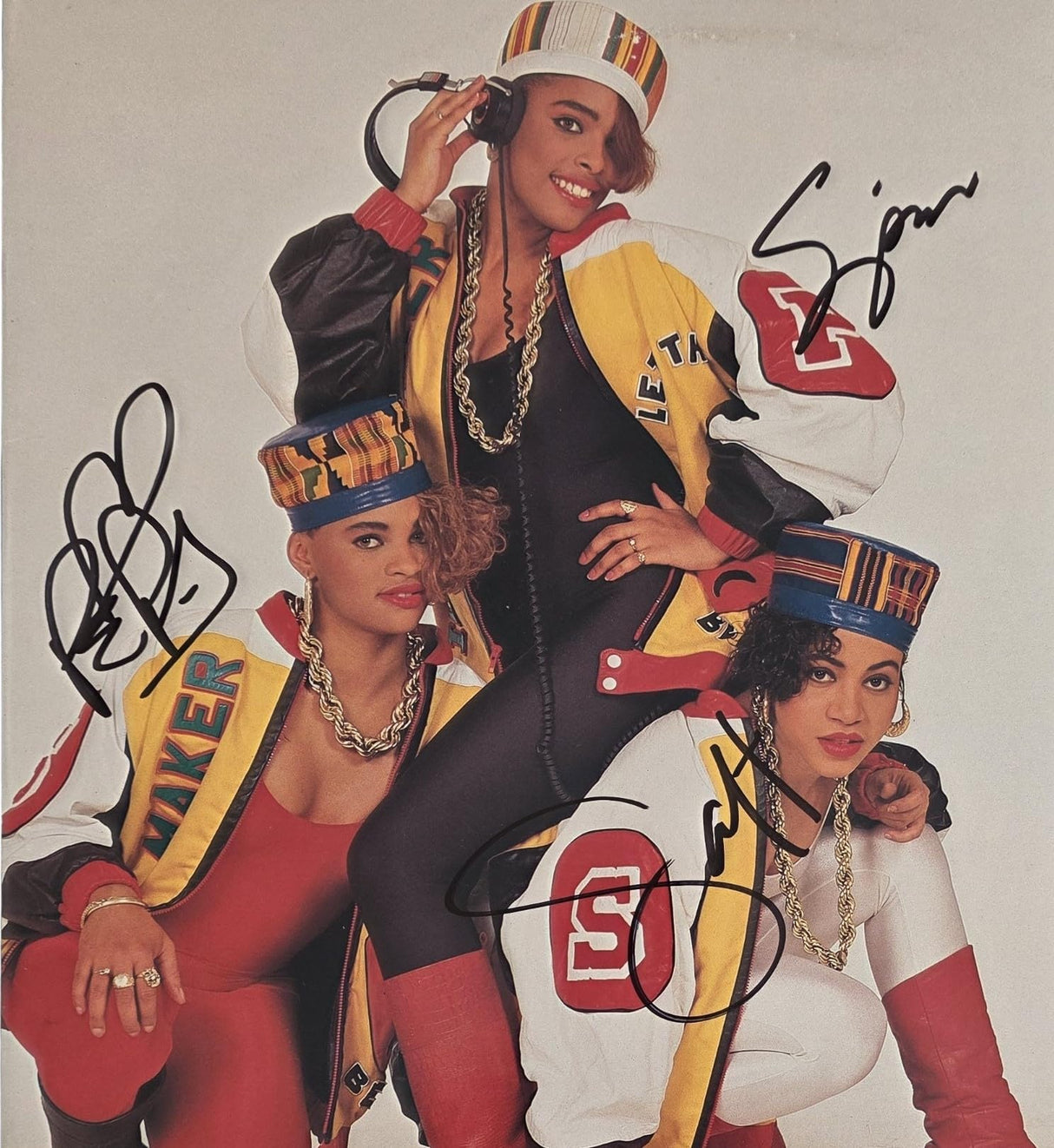Salt - N - Pepa Signed Shake Your Thang Album COA Proof Autographed Vinyl Record