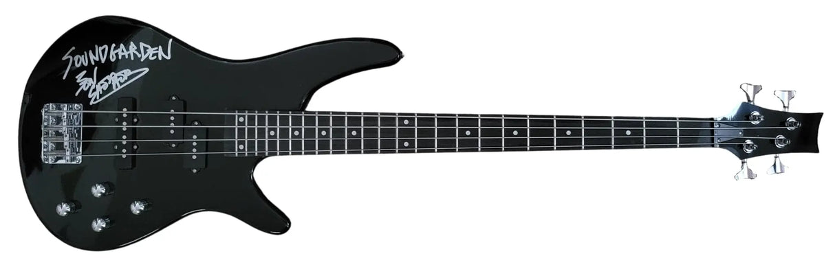 Ben Shepherd Signed Full Size Bass Guitar COA Proof Autographed Soundgarden