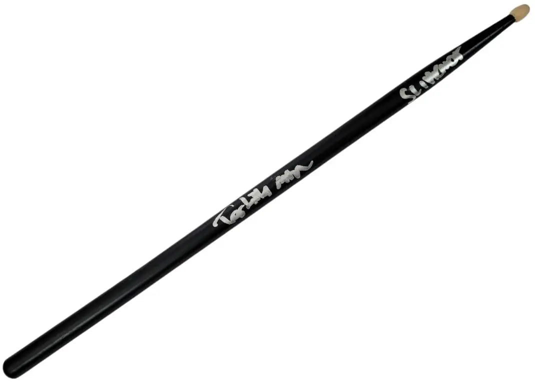 Michael Pfaff Signed Drumstick COA Proof Slipknot Drummer Autographed Tortilla Guy..