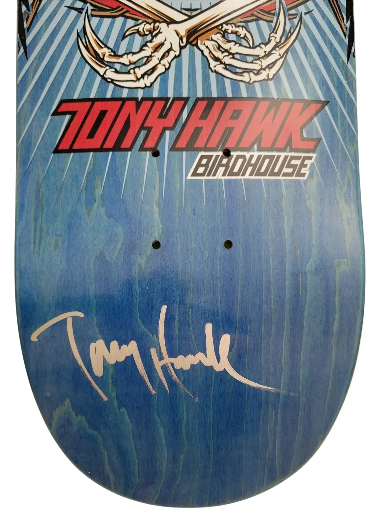 Tony Hawk signed Birdhouse skateboard Deck exact proof COA. autographed