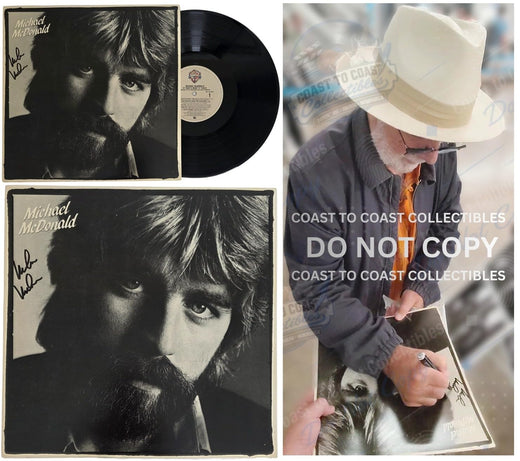 Michael McDonald Signed If Thats What It Takes Album COA Proof Vinyl