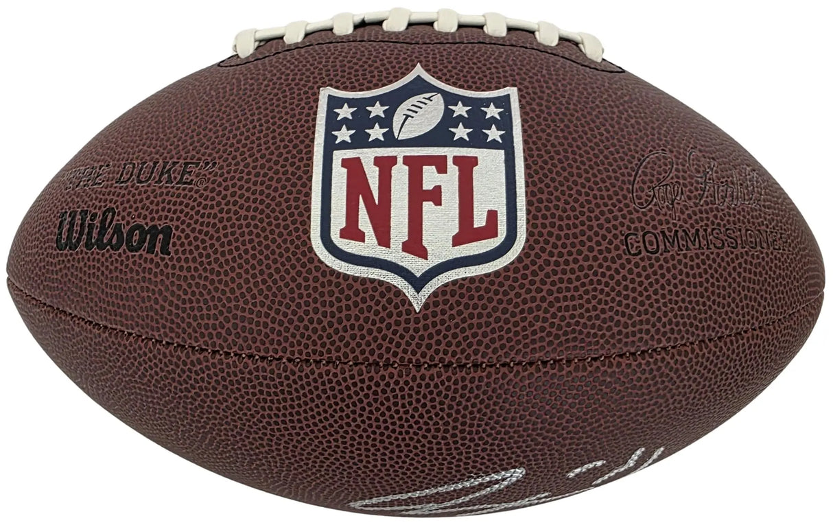 Jaxon Smith Njigba Signed Duke Football Proof COA Autographed Seattle Seahawks Ohio State