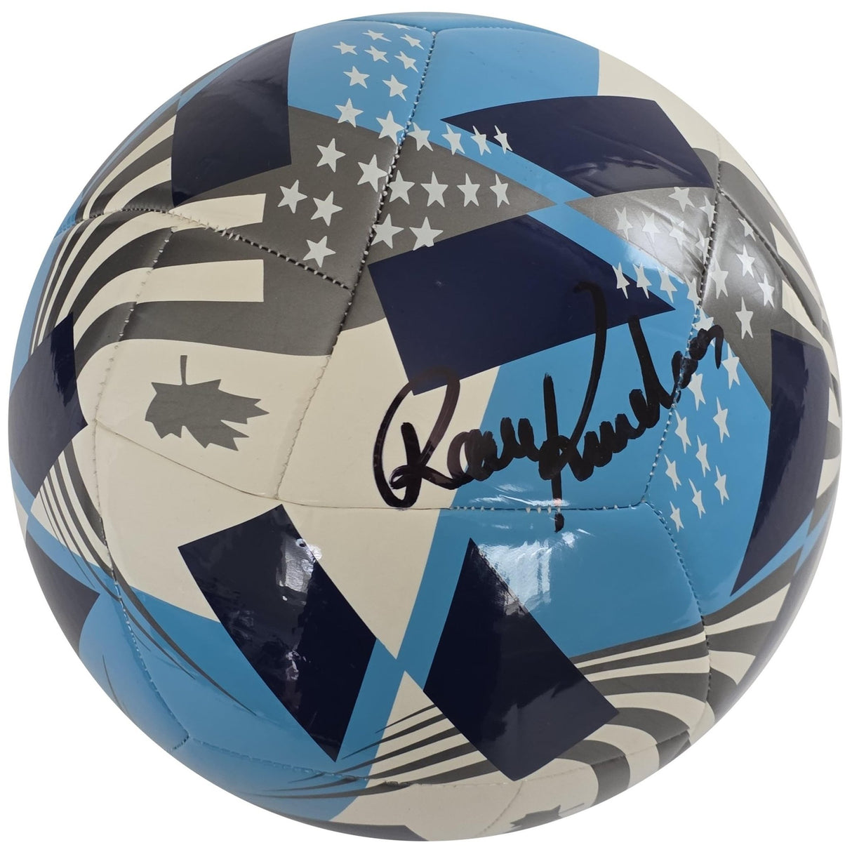 Raul Ruidiaz Seattle Sounders FC signed soccer MLS ball COA proof autographed.