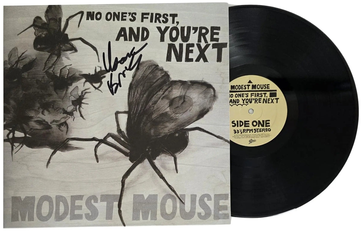 Isaac Brock Signed Modest Mouse No Ones First, And Youre Next Album COA Exact Proof Autographed Vinyl Record