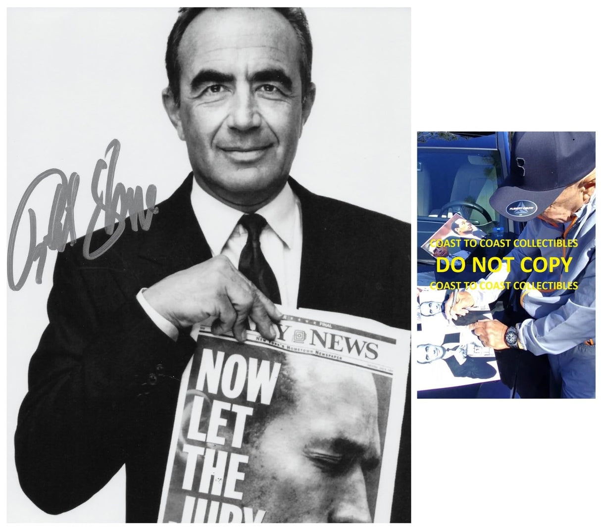 Robert Shapiro Signed 8x10 Photo COA Proof Autographed Defense Lawyer OJ Simpson