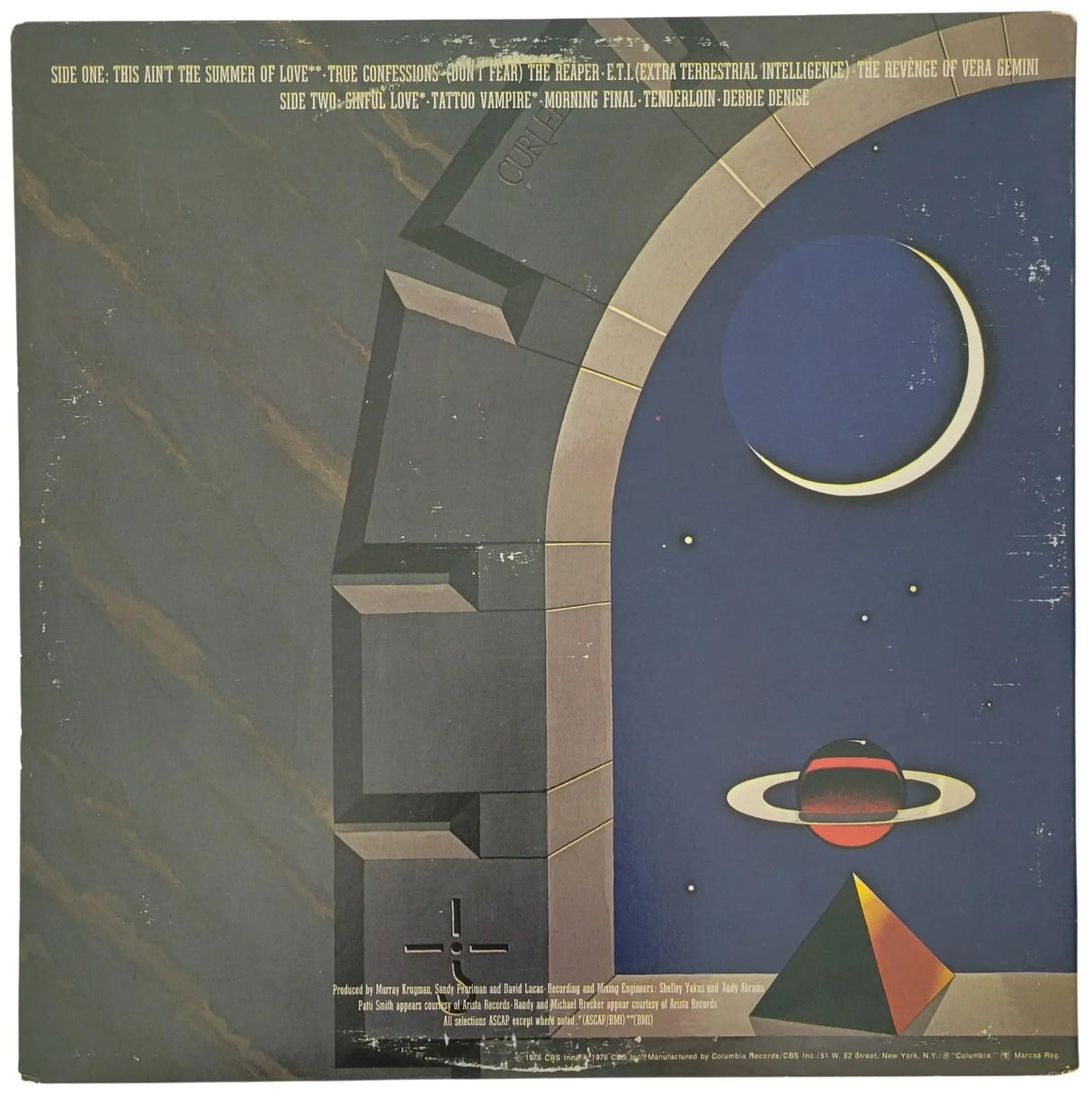 Buck Dharma Eric Bloom Signed Blue Oyster Cult Album COA Proof, Autographed STAR