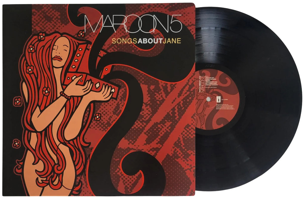 Adam Levine Signed Maroon 5 Songs About Jane Album Proof Beckett COA Autographed Vinyl Record