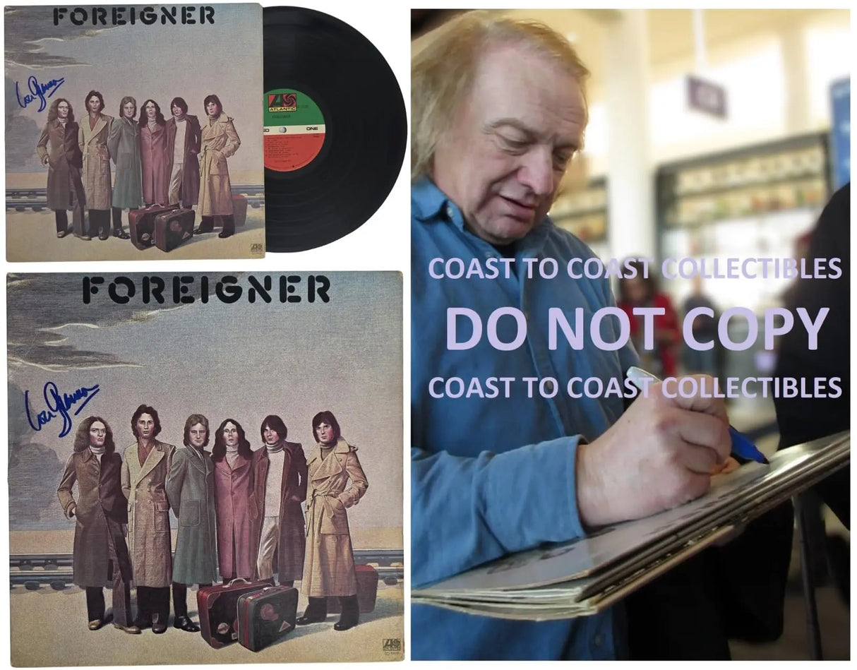 Lou Gramm Signed Foreigner Album COA Exact Proof Autographed Vinyl Record