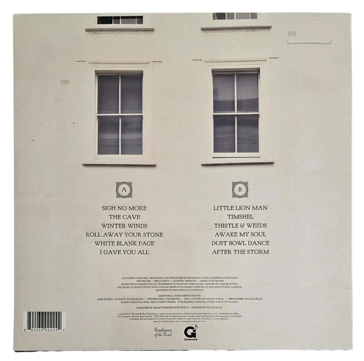 Mumford & Sons Signed Sigh No More Album Proof COA Autographed Vinyl Record