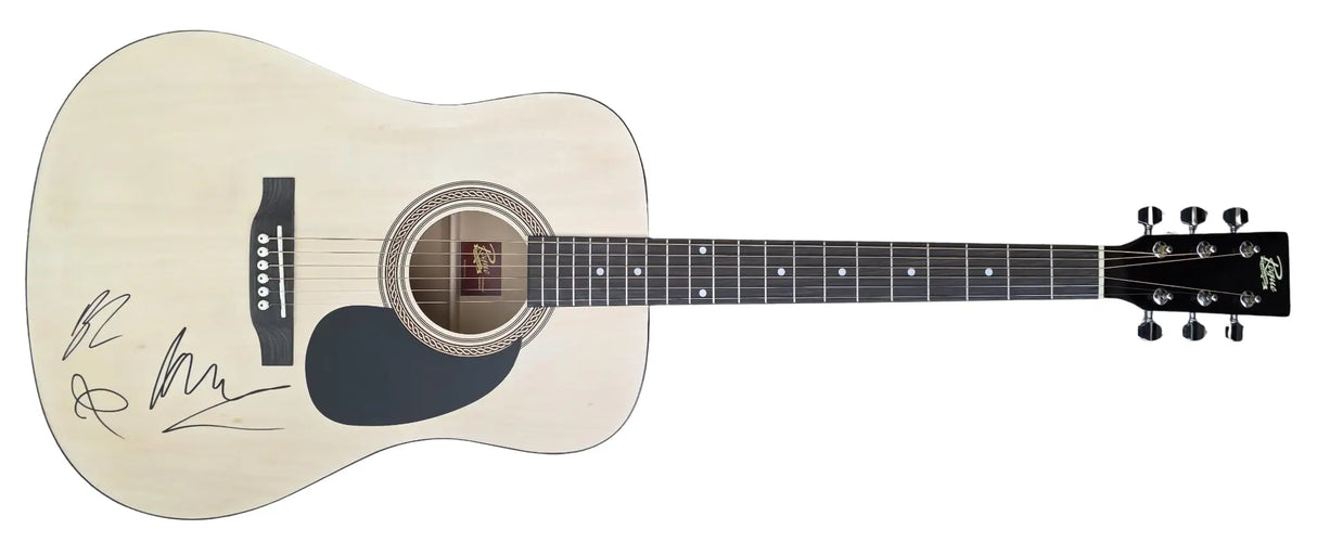 Mumford & Sons Band Signed Full Size Acoustic Guitar COA Exact Proof Autographed
