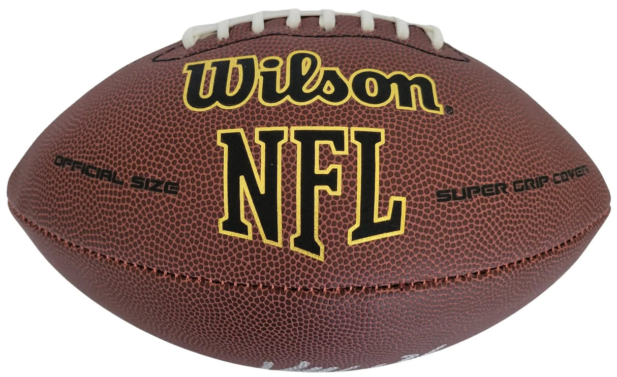 Kyren Williams Signed Football Proof COA Autographed Los Angeles Rams Notre Dame