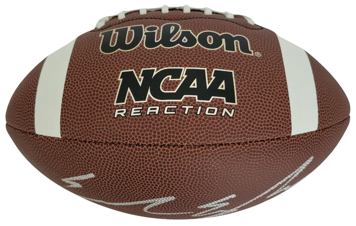 Emeka Egbuka Signed Football Proof COA Autographed Ohio State Buckeyes