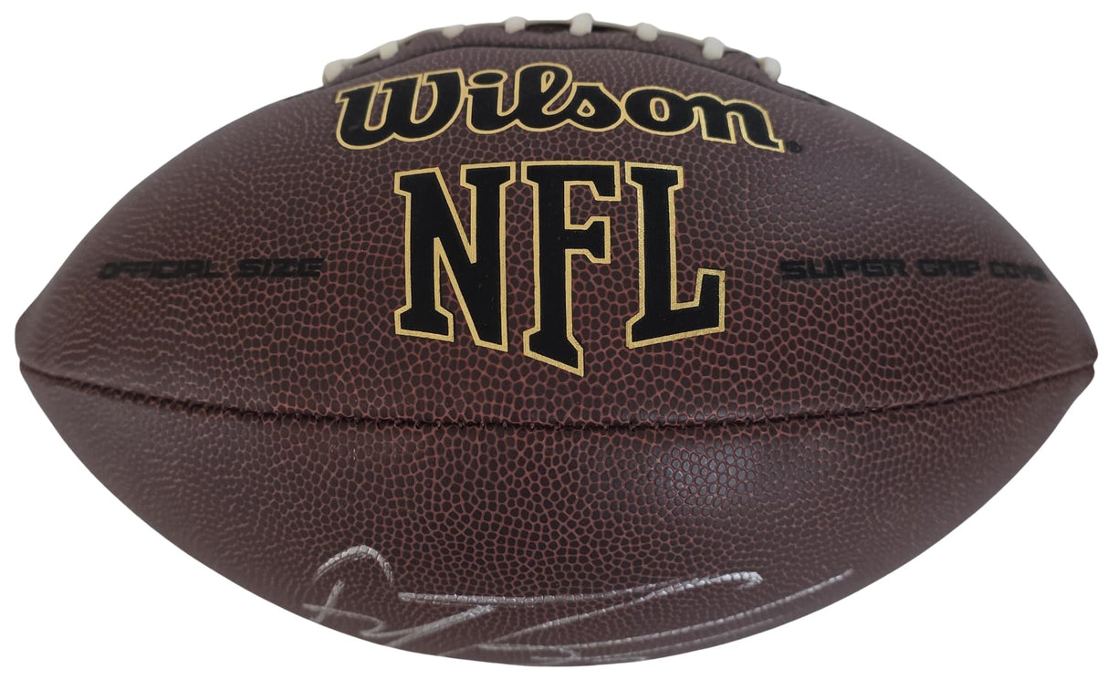 Brent Grimes Signed Football COA Proof Tampa Bay Bucs Falcons Dolphins Autographed