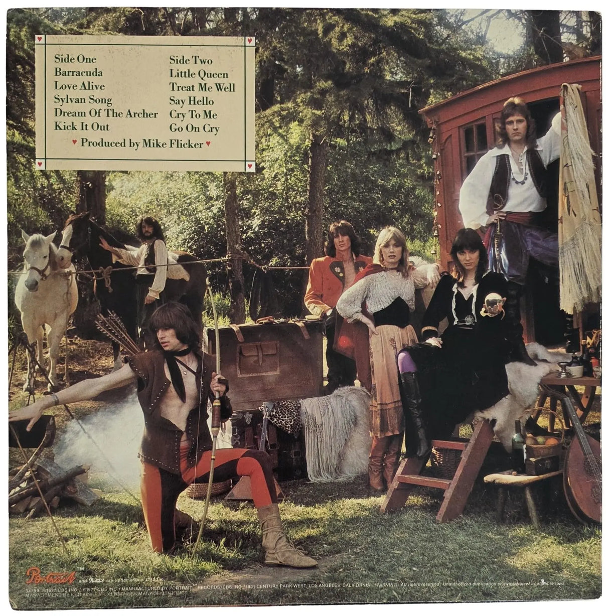 Heart Band Signed Little Queen Album Proof COA Nancy Wilson Ann Wilson Autographed Vinyl Record