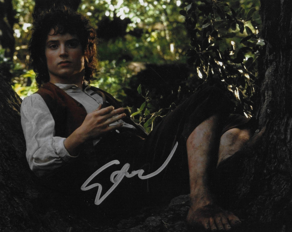 Elijah Wood Signed Lord Of The Rings 8x10 Photo COA Exact Proof Autographed.. Star