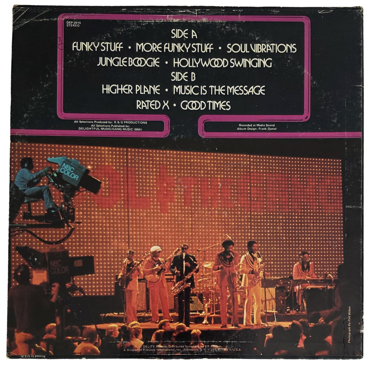 Robert Bell Signed Kool & the Gang Greatest Hit Album COA Proof Autographed Vinyl Record