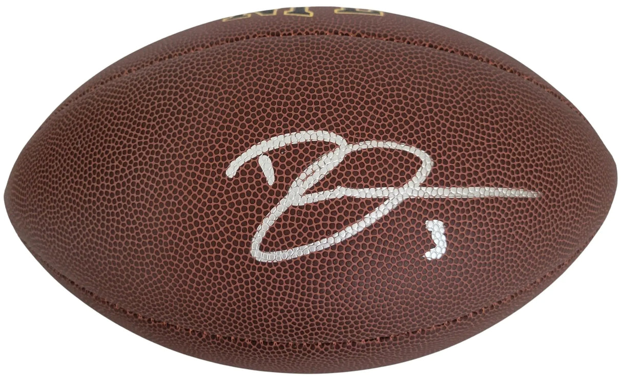 Derwin James Signed Football Proof COA Autographed Los Angeles Chargers FSU