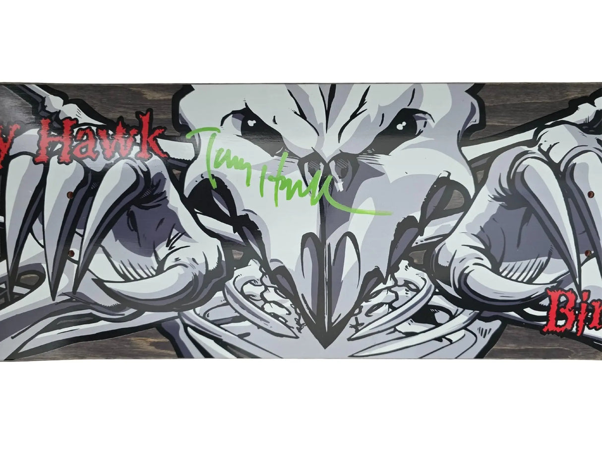 Tony Hawk Signed Skateboard Deck Birdhouse Proof COA Autographed.
