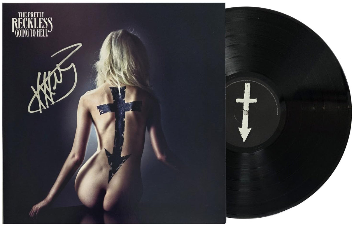 Taylor Momsen Signed The Pretty Reckless Going to Hell Album COA Proof Autographed Vinyl Record