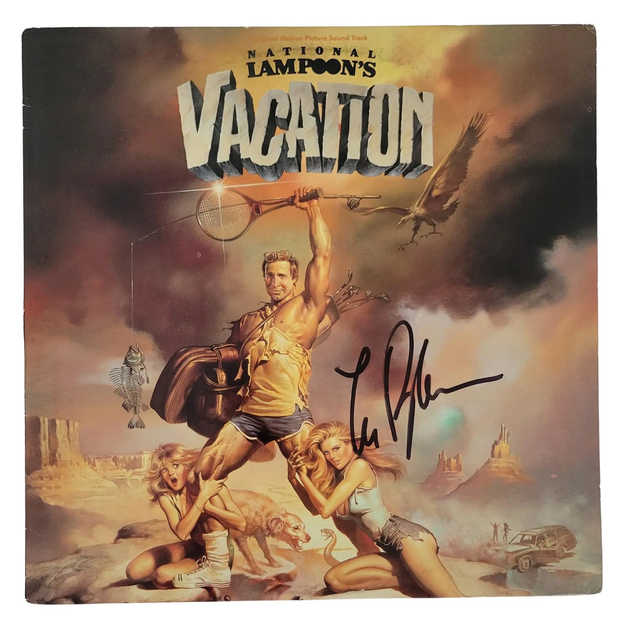 Lindsey Buckingham Signed National Lampoons Album COA Proof Autographed Vinyl STAR