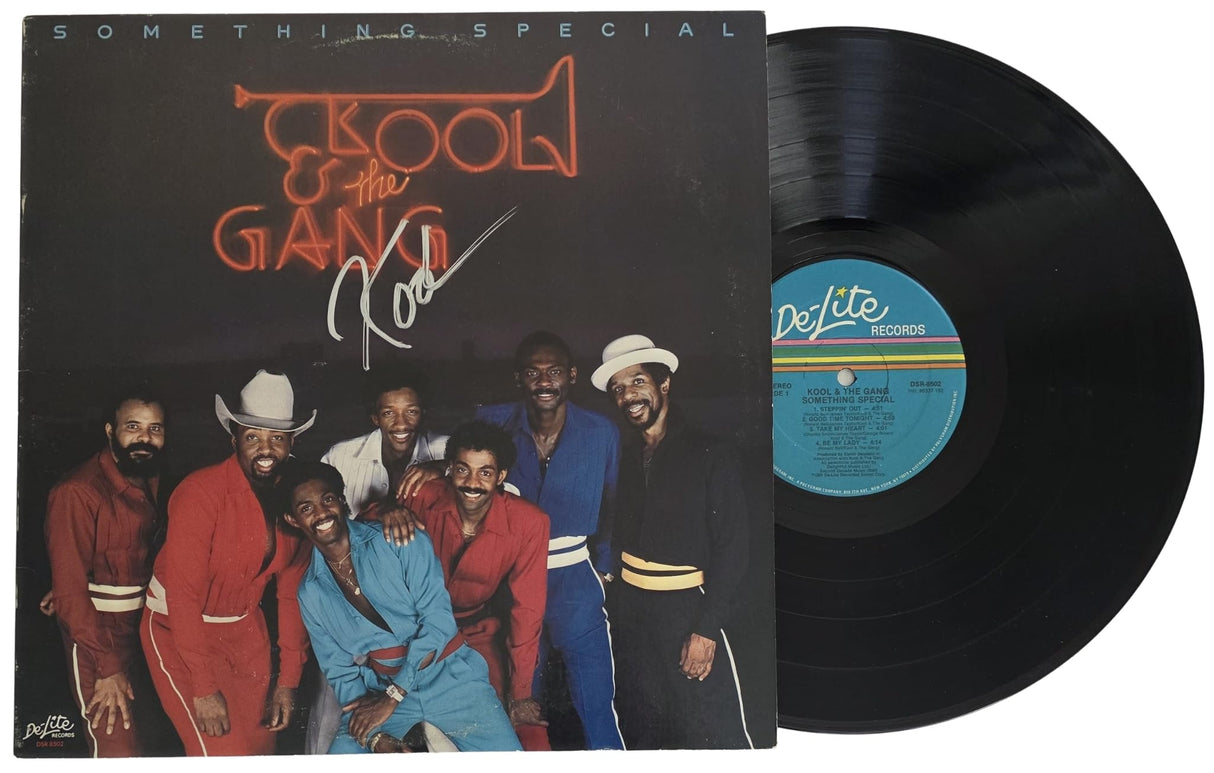 Robert Bell Signed Kool & the Gang Something Special Album COA Proof Autographed Vinyl Record