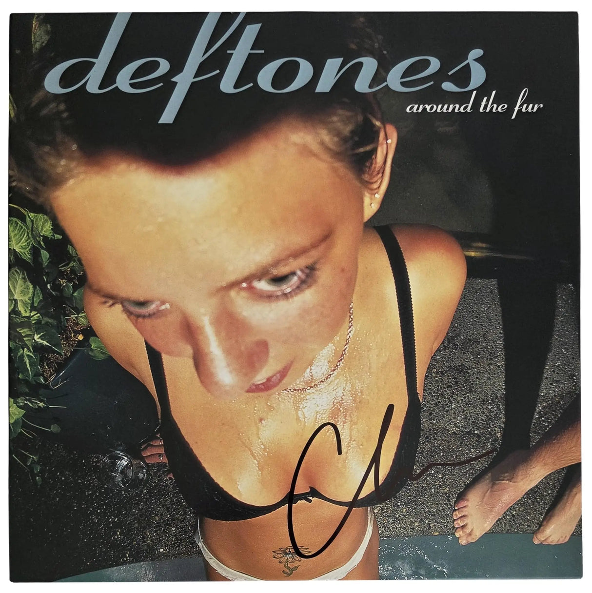 Chino Moreno Signed Deftone Around The Fur Album Proof Autographed Vinyl Record