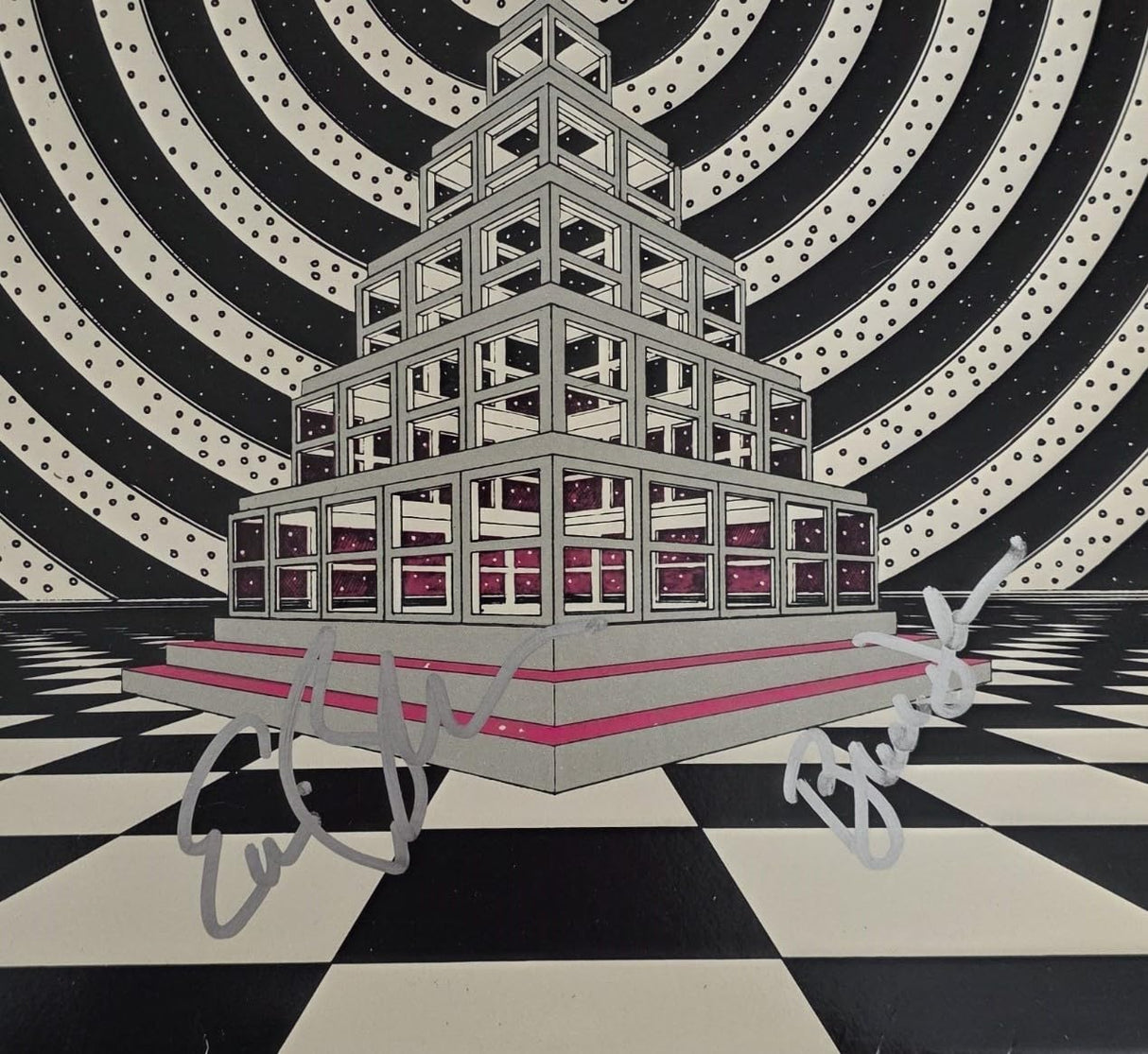 Blue Oyster Cult Signed Tyranny and Mutation Album COA Proof Autographed Vinyl Record