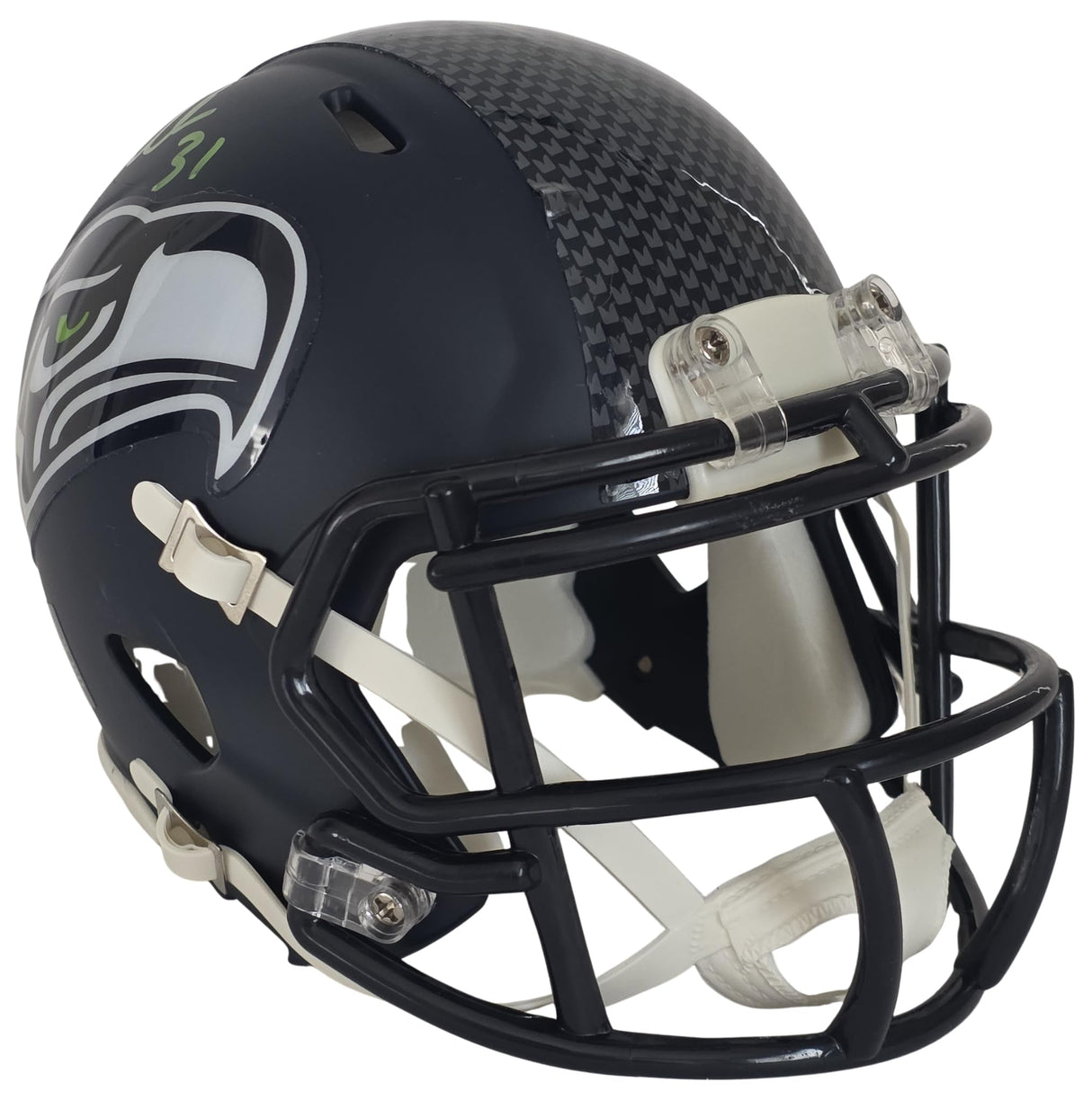 Kam Chancellor Signed Seattle Seahawks Mini Football Helmet Proof COA Autographed.