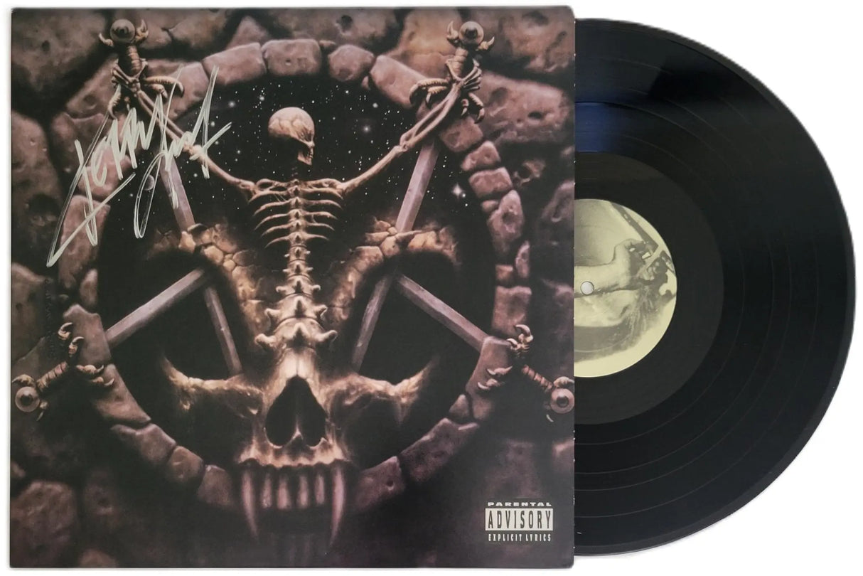 Kerry King Signed Slayer Divine Intervention Album COA Proof Autographed Vinyl Record