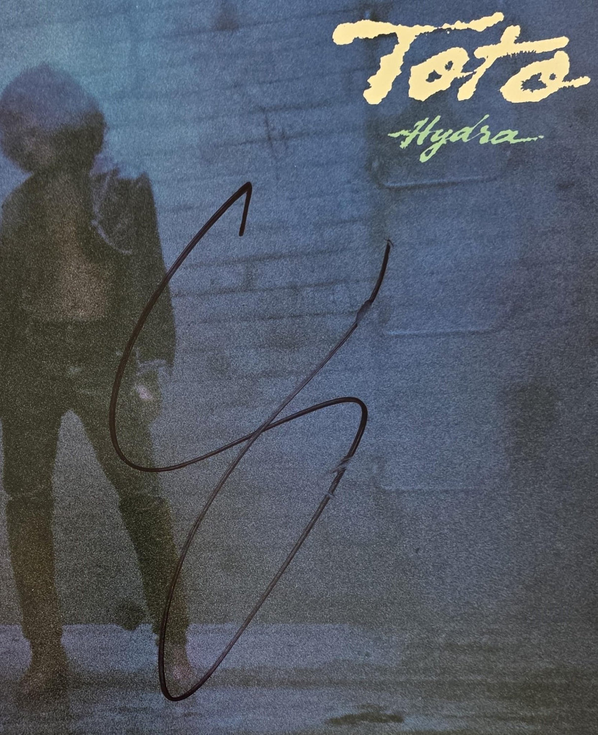 Steve Lukather Signed Toto Hydra Album COA Exact Proof Autographed Vinyl Record