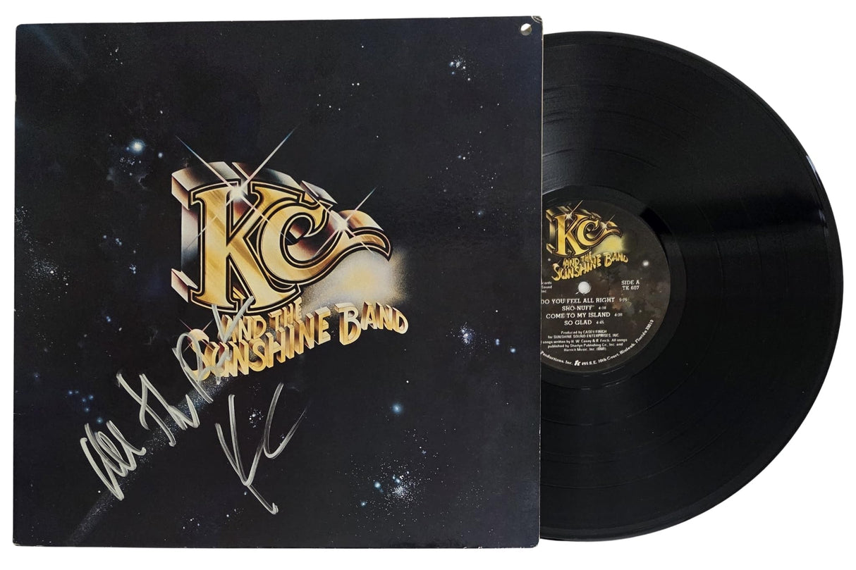 Harry Wayne Casey Signed KC And The Sunshine Band Who Do Ya (Love) Album COA Proof Autographed Vinyl Record