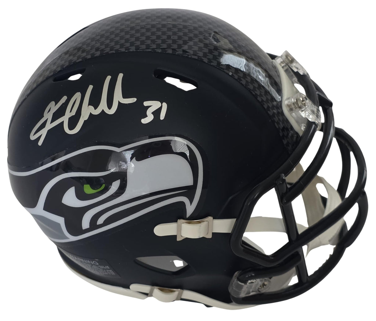 Kam Chancellor Signed Mini Football Helmet Proof COA Autographed Seattle Seahawks