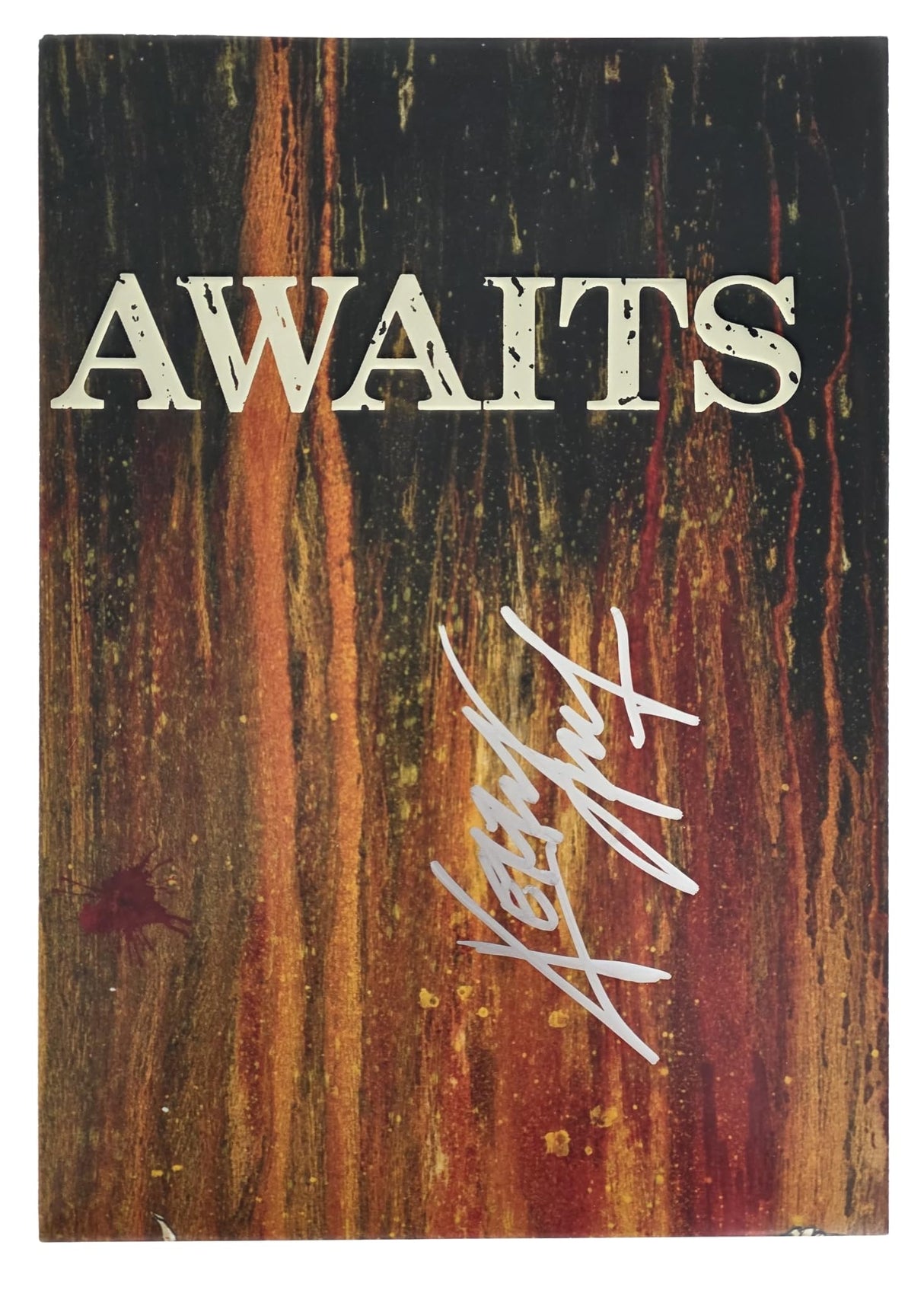 Kerry King Signed Hell Awaits 23x24.5 Poster COA Exact Proof Autographed Slayer Poster