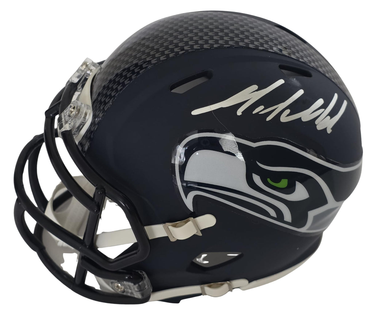 Mike Macdonald Signed Mini Football Helmet Proof COA Autographed Seattle Seahawks
