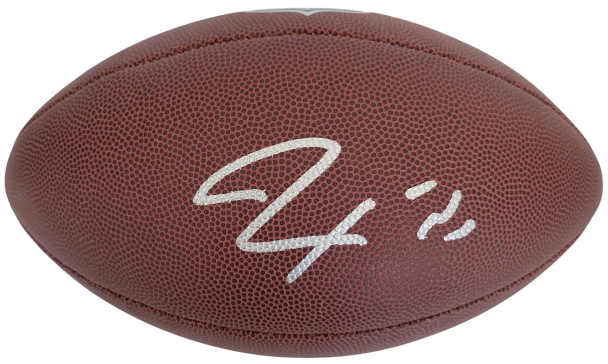 Jaxson Smith Njigba Signed Duke Football Proof COA Autographed Seattle Seahawks Ohio State