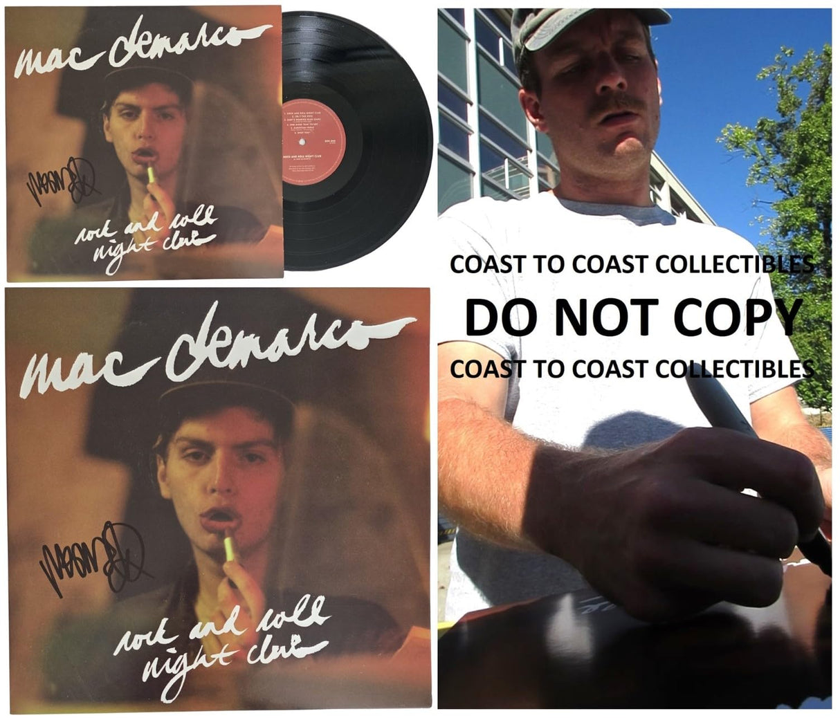 Mac DeMarco Signed Rock and Roll Night Club Album COA Exact Proof Autographed Vinyl Record