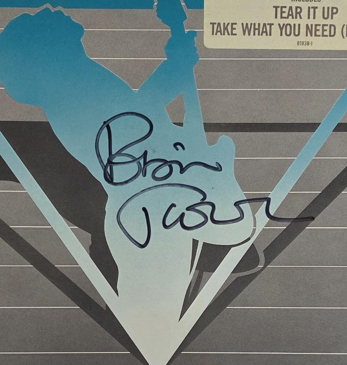 Robin Trower Signed Take What You Need Album COA Proof Autographed Vinyl Record